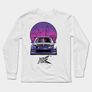 integra type r racecar lowered violet Long Sleeve T-Shirt